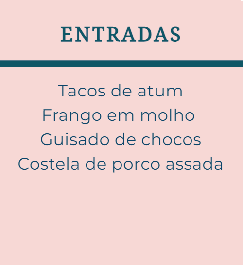 entradas